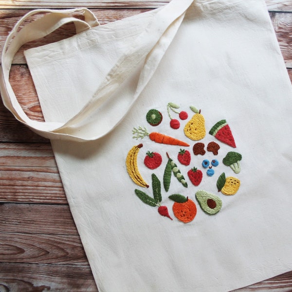 Aesthetic Figs Canvas Tote Bag, Vintage Figs Cute Canvas Tote Bag, Figs