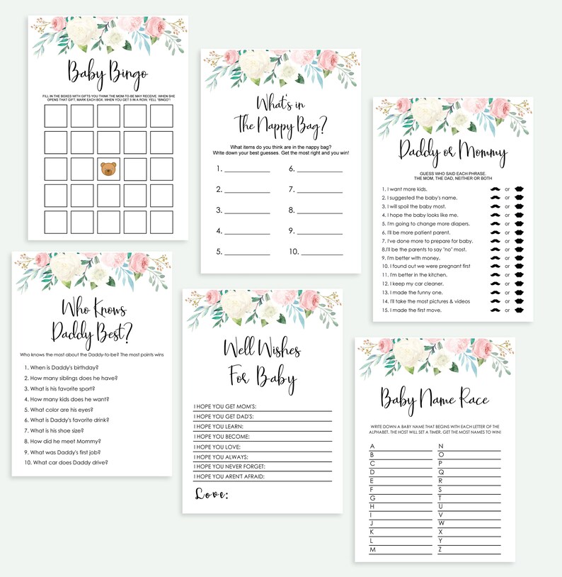 Love Or Labor Baby Shower Game Printable