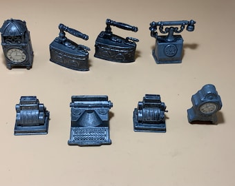 Antique metal dollhouse miniatures