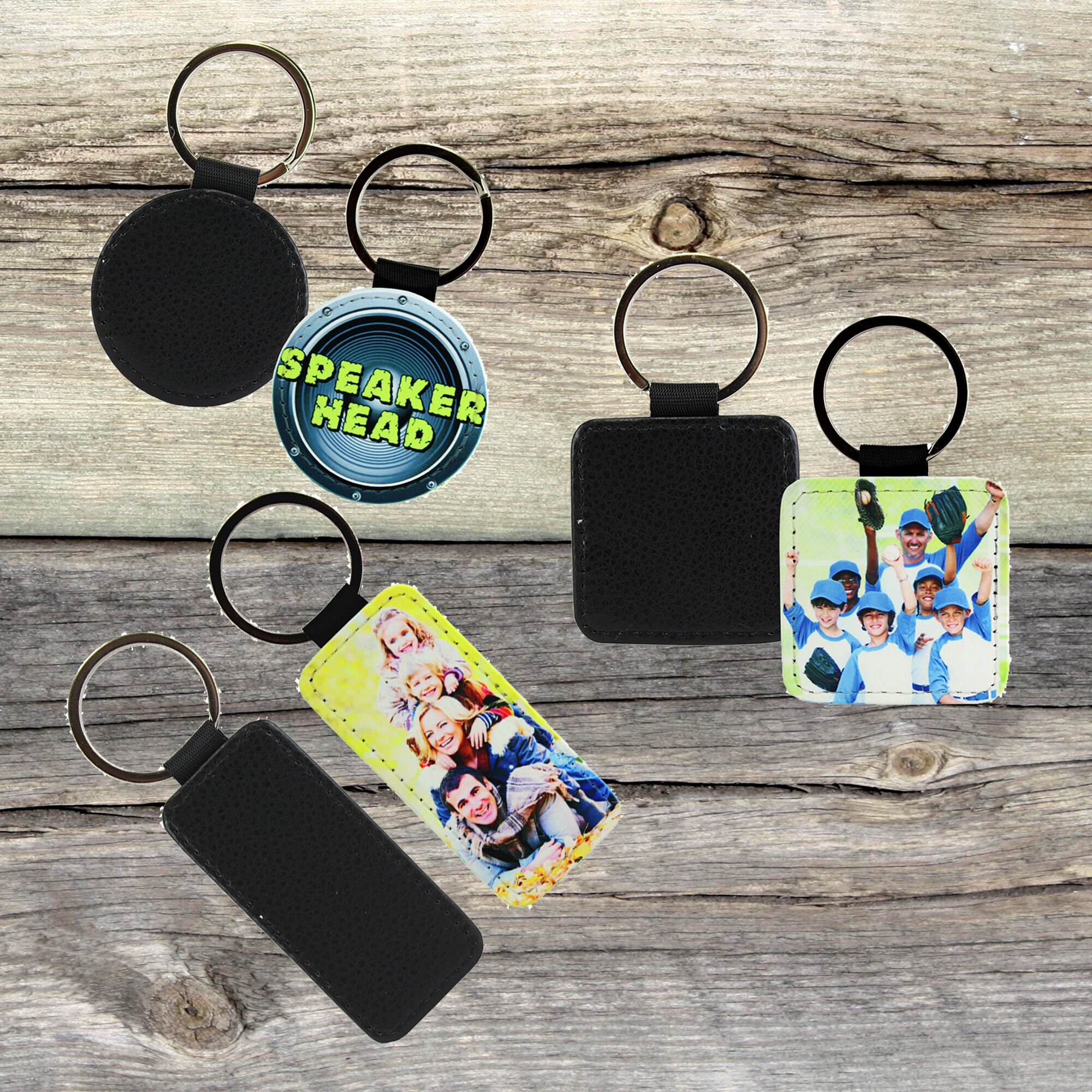 Custom leather keychain keyholder personalized minimal black – MIMIKRI  Design