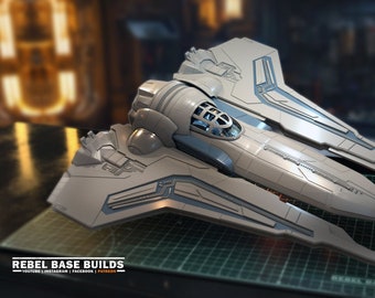 Bo Katan Gauntlet Fighter STL (Mandalorian TV Show Inspired)