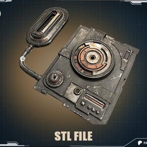 3D STL File - SW Outlaws Inspired Control Panel Light Vent Kit