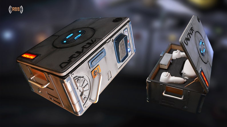 Star Wars Inspired DIY Crate for Oculus Quest or Lightsaber etc.. image 3