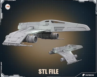 E Wing Inspired Ship