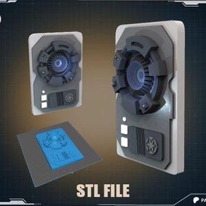 Panneau de configuration inspiré de Star Wars / Lightyear Style 2 STL