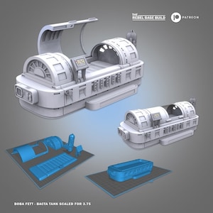 Book Of Boba Fett Inspired - Bacta Tank Diorama