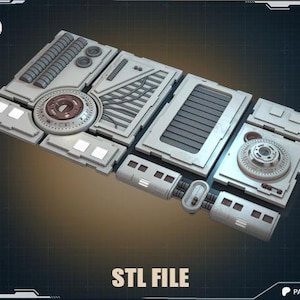 Selezione del pannello di controllo modulare ispirato a Star Wars