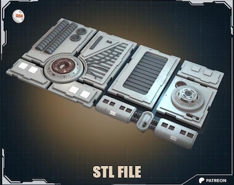 Star Wars Inspired Control modular Control Panel Selection