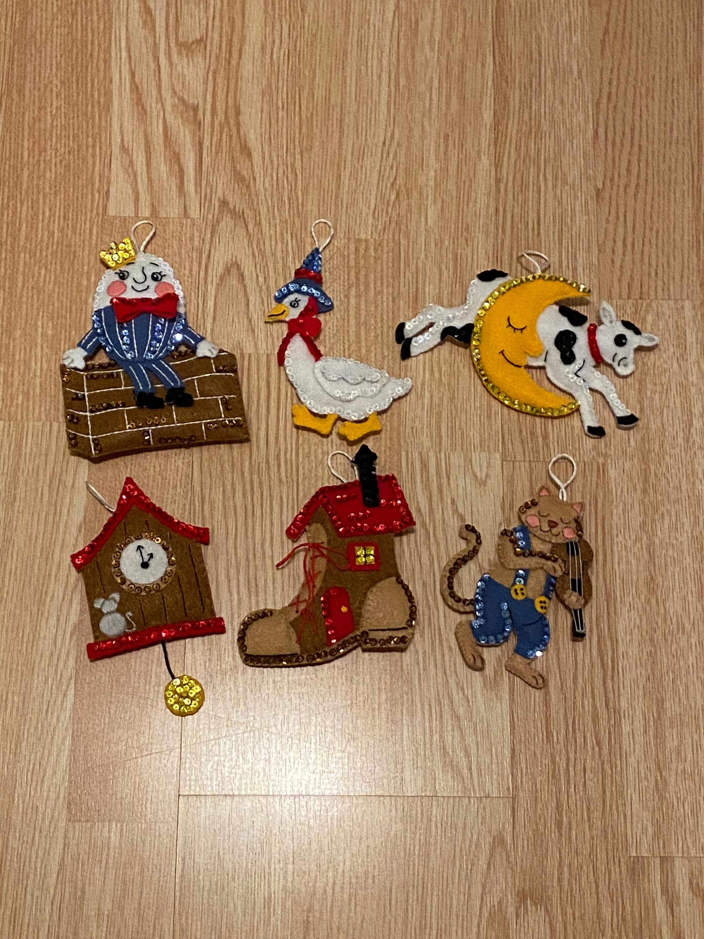 Nursery Rhyme Ornaments Etsy