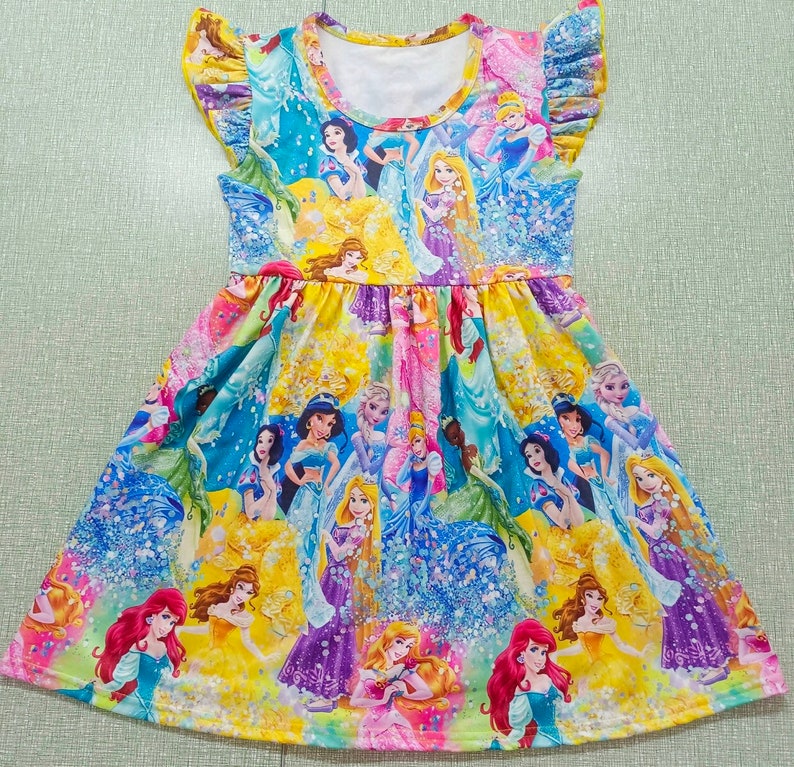 Disney Princess Sparkle Dresses - Etsy
