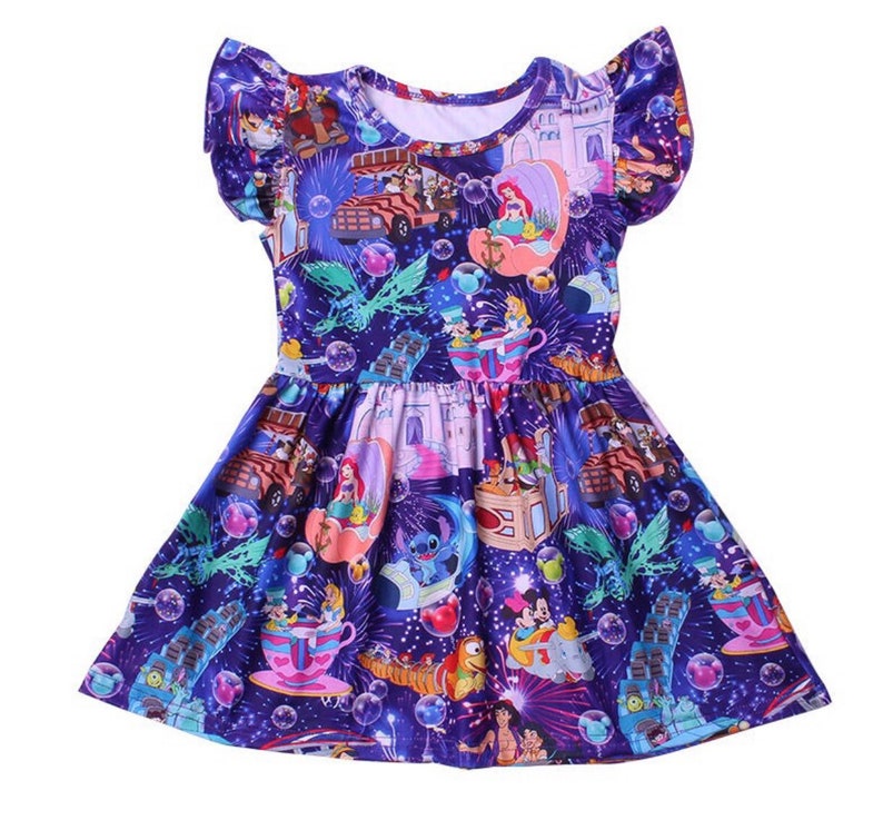 Disney Character Dresses Etsy