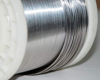 Alambre de titanio puro de 0,02" a 0,063" por pie