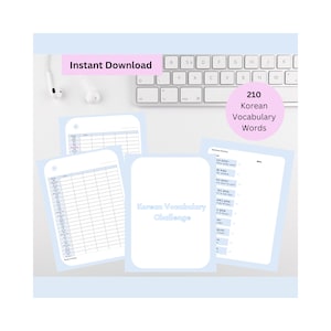 Korean Vocabulary, Korean Study, Korean Worksheets, Korean Sentences