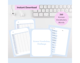 Korean Vocabulary, Korean Study, Korean Worksheets, Korean Sentences
