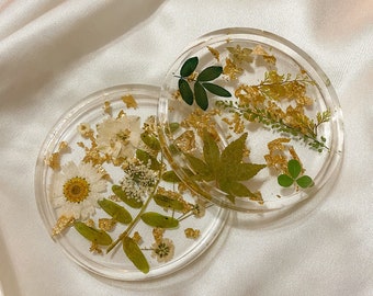 Custom Floral Resin Dish