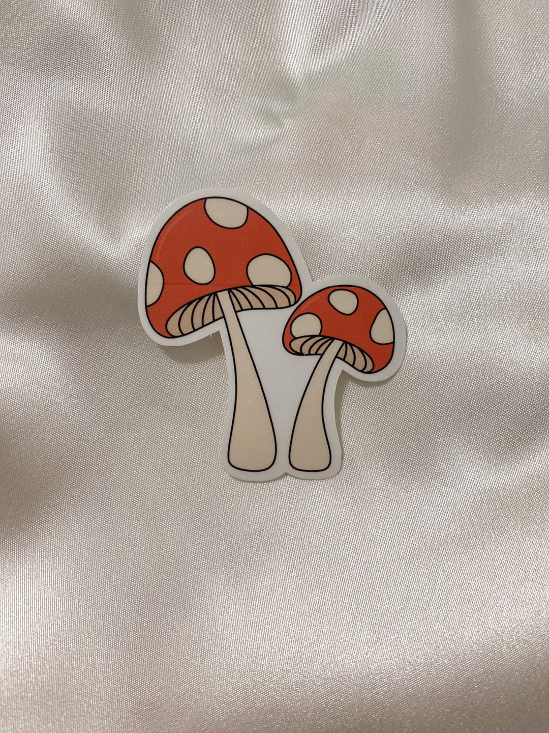 Mushroom Sticker Etsy