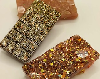 Gold and metallic sensory blocks. Sensory block. Tactile block.  Sensory fidget. Tactile fidget. Stim fidget.