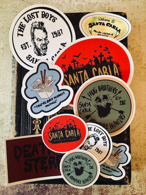 The Lost Boys sticker pack. Lost boys. Sticker pack ...