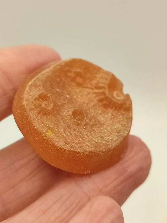 Dimple Moon Fidget. Pocket moon. DIMPLE. Worry stone moon. Double-Sided Sensory Toy.