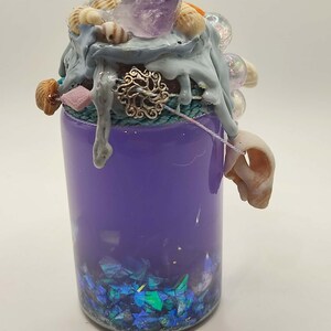 Laguneschleier Elixier. Handgemachter Farbwechsel Trank. Rollengeld. Larp. REN faire. D&D Trank. Apotheker.