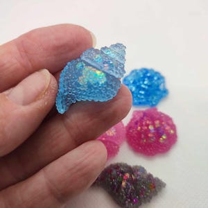 Sensory Sea Shells. Pocket Fidget, Discrete Stim. Tactile sensory shells.