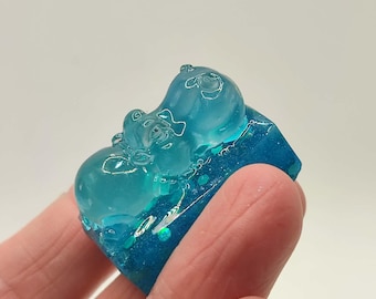 Textured wave MEDIUM SMALL. Sensory textures wave. Wave fidget. Discreet fidget. Pocket. Glow in the dark.