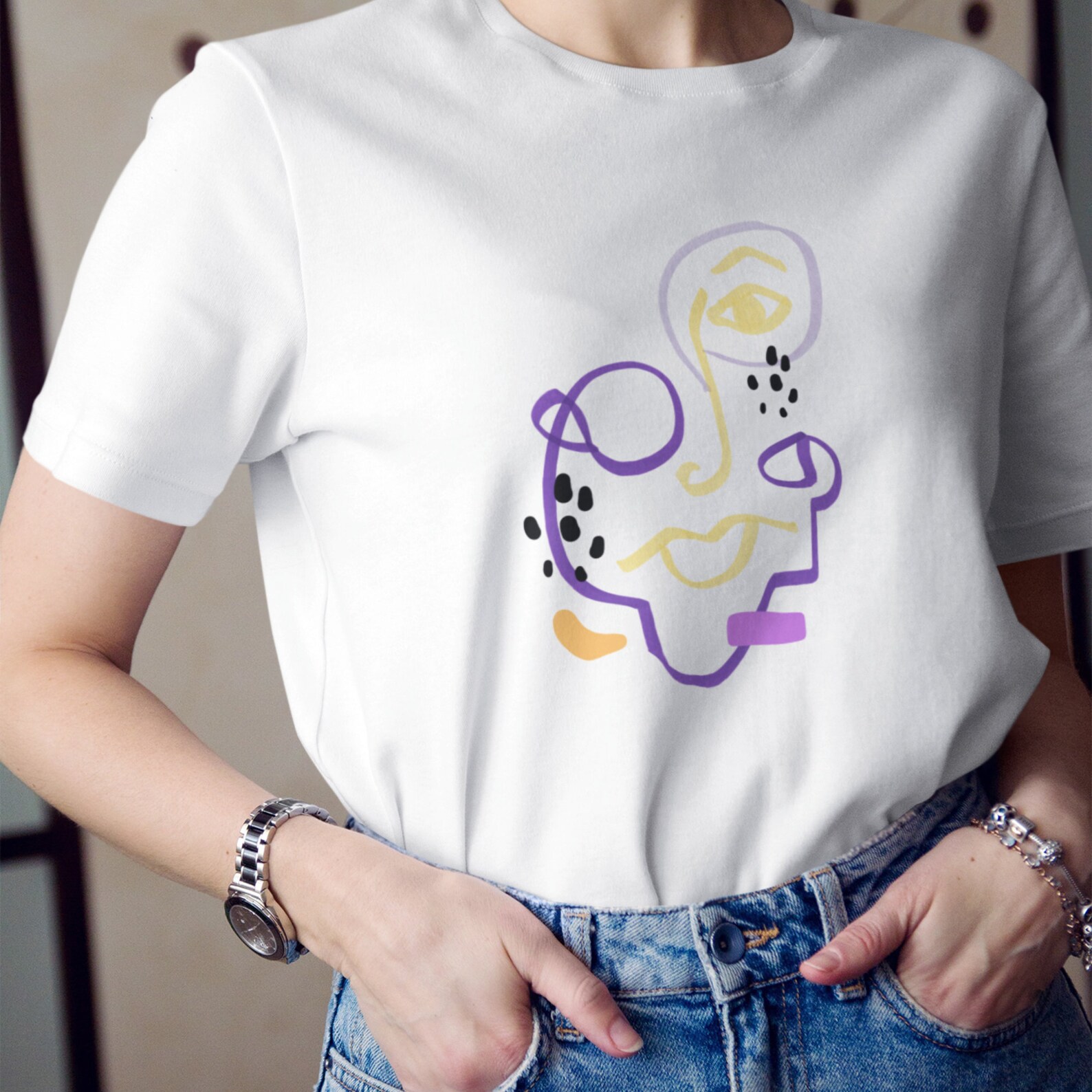 Graphic Unisex T Shirt T Shirt White Unisex T Shirt Art T | Etsy