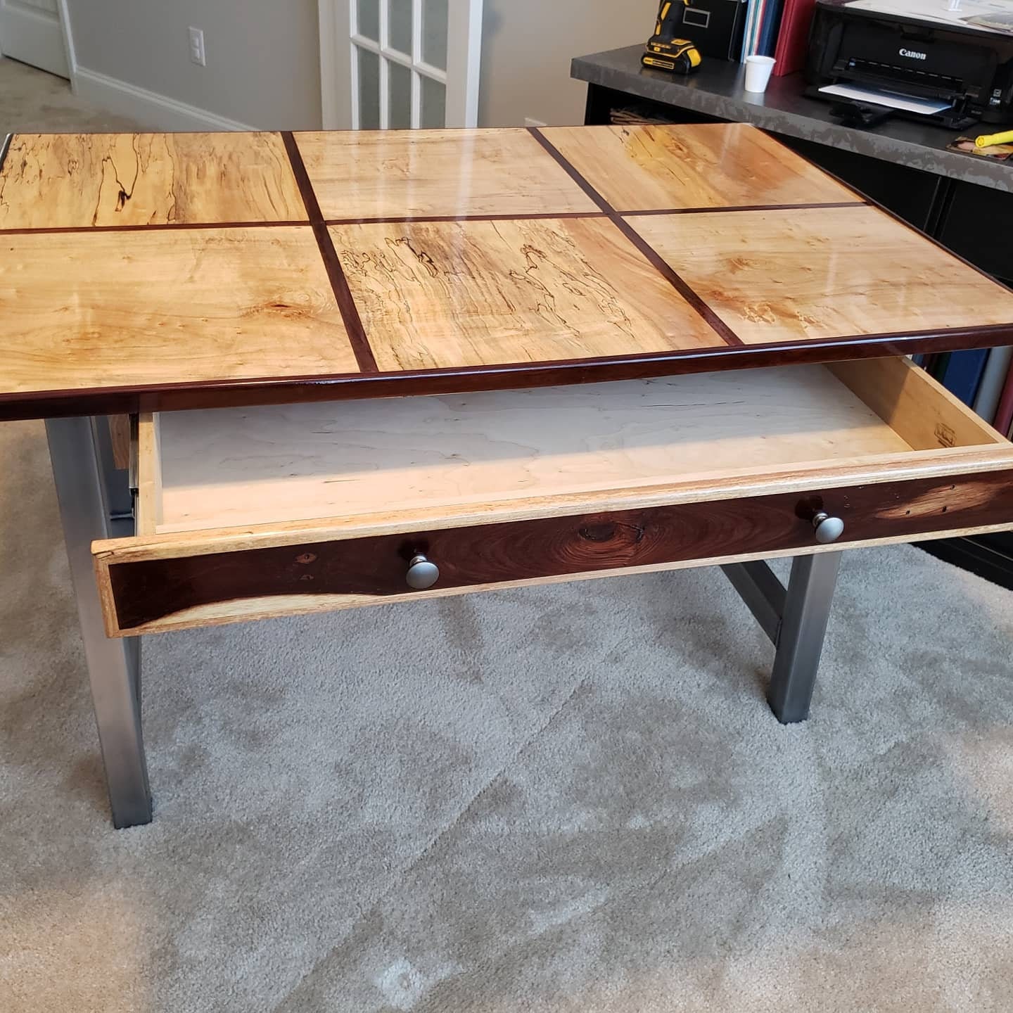 Custom Executive Desk by Originalabwood Etsy