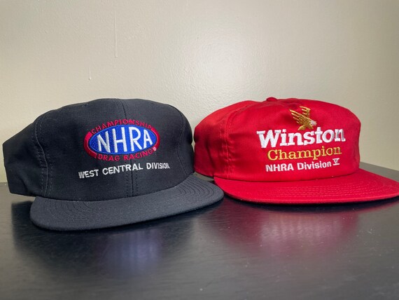 NHRA Champion Vintage Racing Hats 