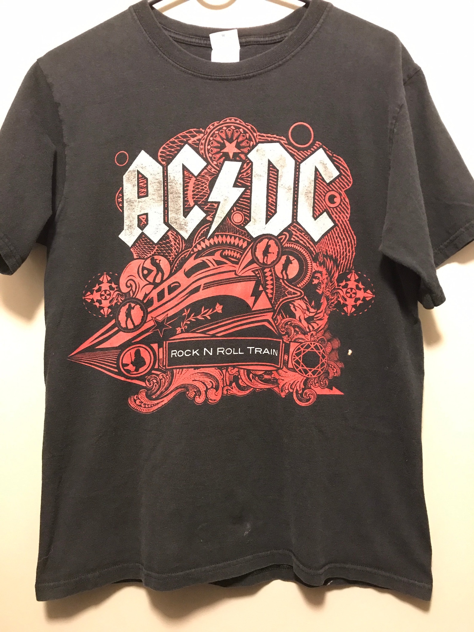 AC/DC Rock N Roll Train Tour Shirt 2008-2009 Adult Medium - Etsy
