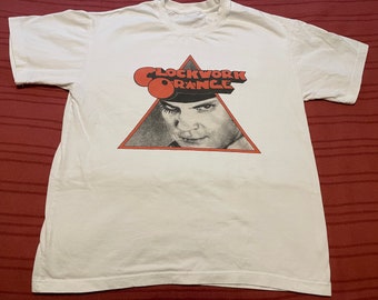 Vintage 1990’s Clockwork Orange Alex Movie Shirt Large - See dimensions