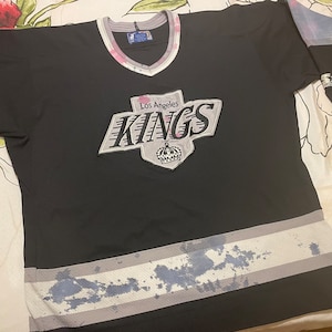 Vintage Los Angeles Kings Starter Hockey Jersey Tie Dye Rare Adult Large