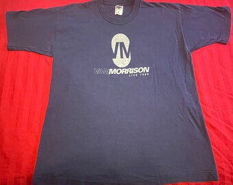 Van Morrison 1998 Rare Tour Shirt Adult XL