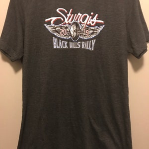 Sturgis Black Hills Motorcycle Rally 2019 Women’s Large Shirt