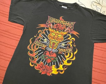 Vintage Aerosmith Nine Lives 1997 Tour Shirt Adult Large