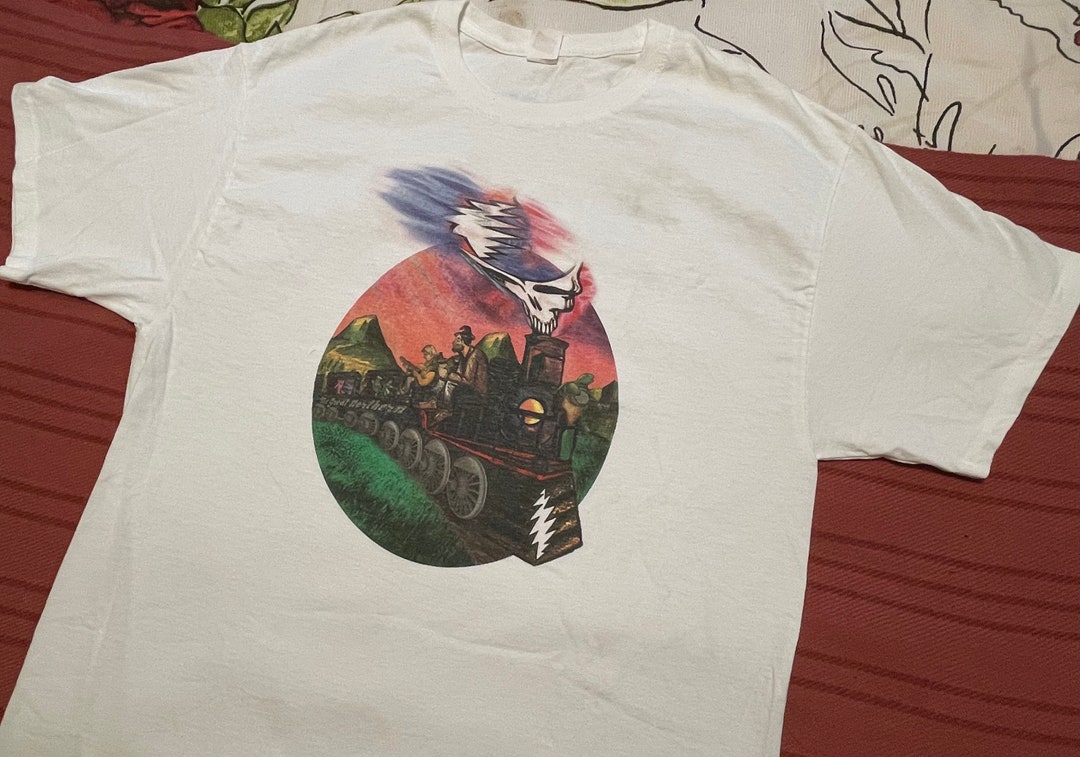 Grateful Dead Jack Straw Lyrics Doublesided Shirt Adult Large Etsy