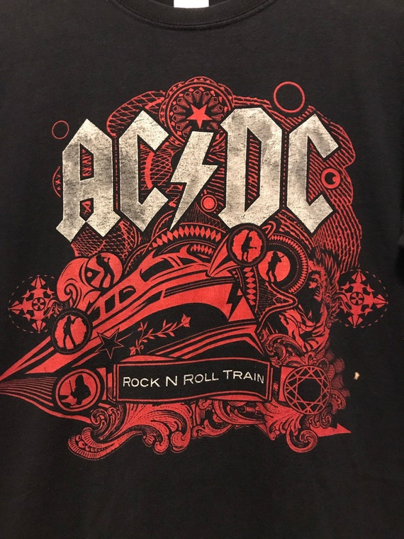 AC/DC Rock N Roll Tour Shirt 2008-2009 Mens - Etsy Canada