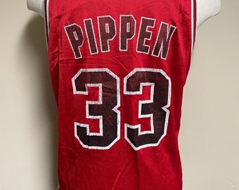 Scottie Pippen Chicago Bulls Reversible Vintage NBA Jersey Size 48