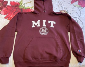 MIT - Massachusetts Institute of Technology Champion Pullover Hoodie Adult Large