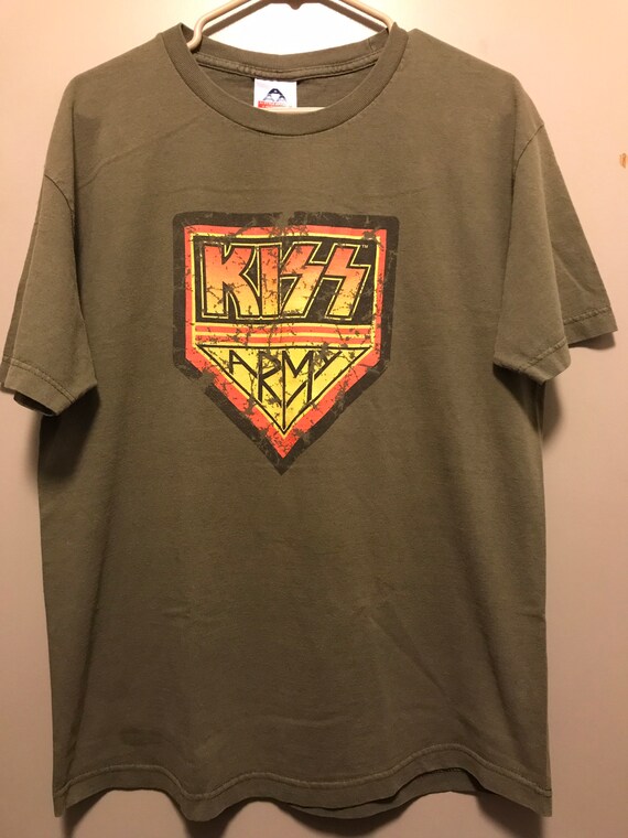 Kiss Army Band Shirt Mens Large - Etsy
