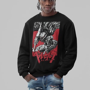 Berserk Sweater, Guts Sweatshirt, Anime Crewneck, Manga, Anime Shirt, Anime Sweatshirt, Berserk Sweatshirt, Aesthetic, Unisex