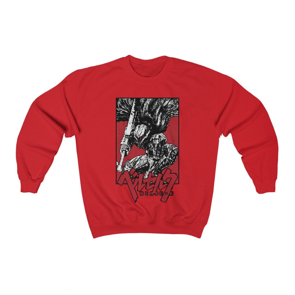 Sweat à Capuche Hattree Homme – Gris, L, Motif Berserk / Anime (retour, état Neuf)
