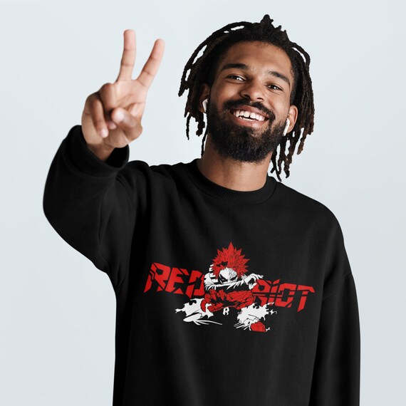 Eijirou Kirishima Sweatshirt Red Riot 