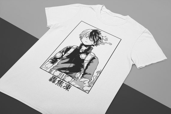 Shouto Todoroki Shoto My Hero Academia Shirt T Shirt Boku Etsy Shouto Todoroki Shoto My Hero Academia Shirt T Shirt Boku Etsy