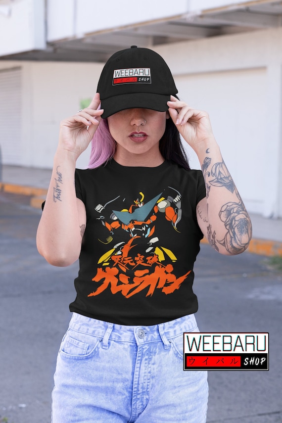 Tengen Toppa Gurren Lagann T-Shirt, Kamina Tee, Simon, Yoko, Mecha, Anime Shirt, Aesthetic, Manga Tee, Japanese Movie, Shounen, Unisex