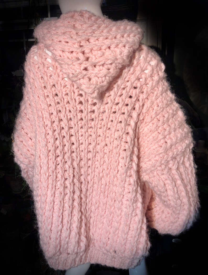 Ariana Crochet Cardigan Sweater Pattern in Size GRANDE by MadStash Designs