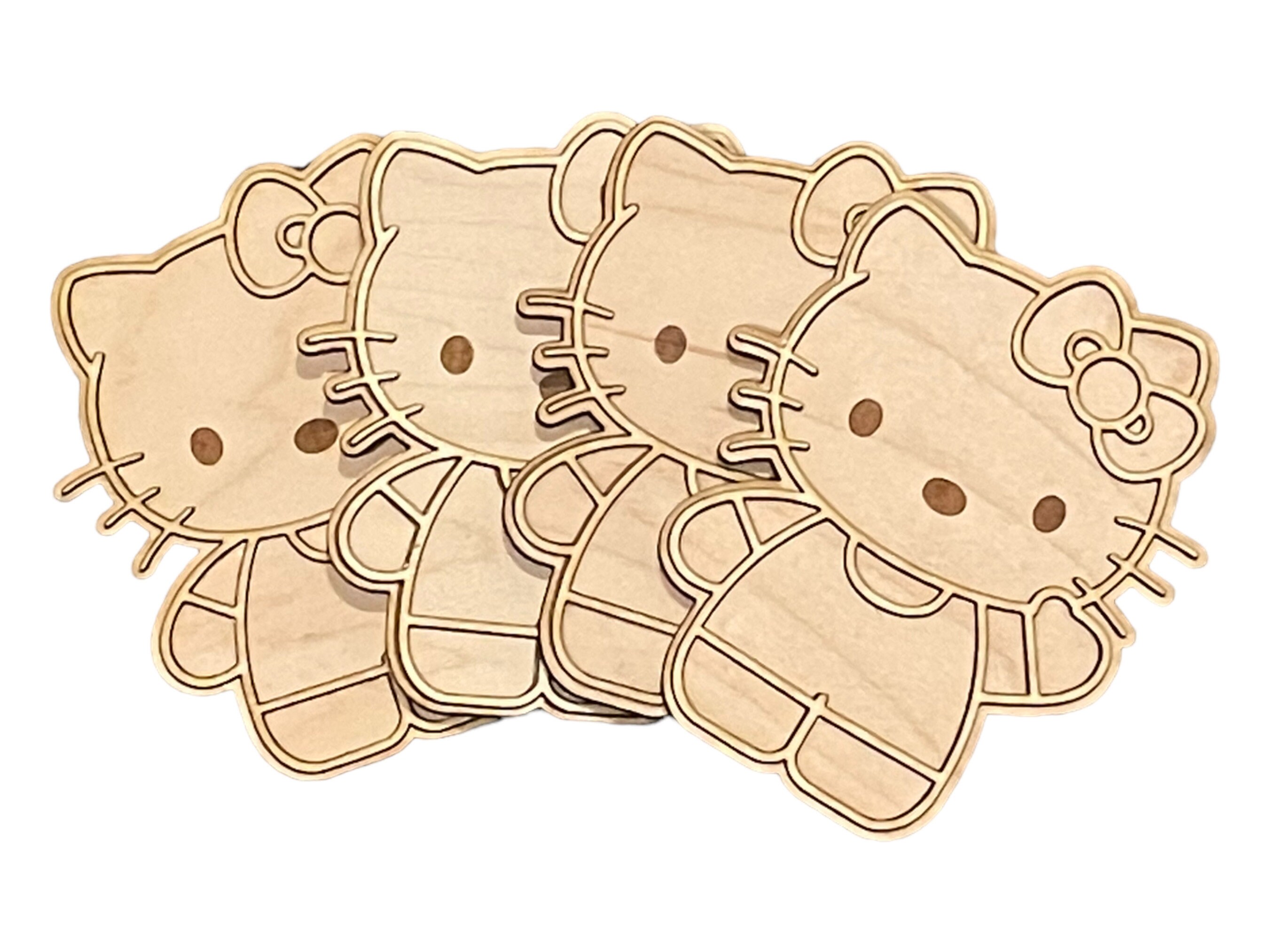 Hello Kitty Birthday Invitation set of 6