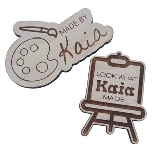 Kids Art Magnet, Kids craft. personalized gift
