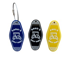 Golf Cart Keys, Personalized Keychains, Golf Cart Keychains, Engraved Keychains, Golf Cart, Personalized Gift, Keychains, Christmas Gif