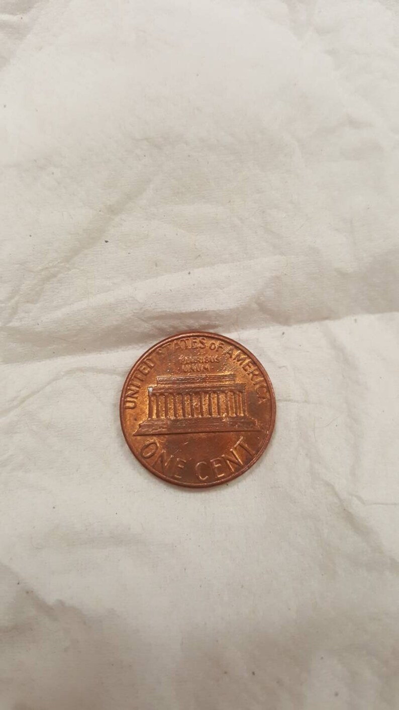 1982 Lincoln Penny Transitional Error Weighs 2.5 Grams - Etsy